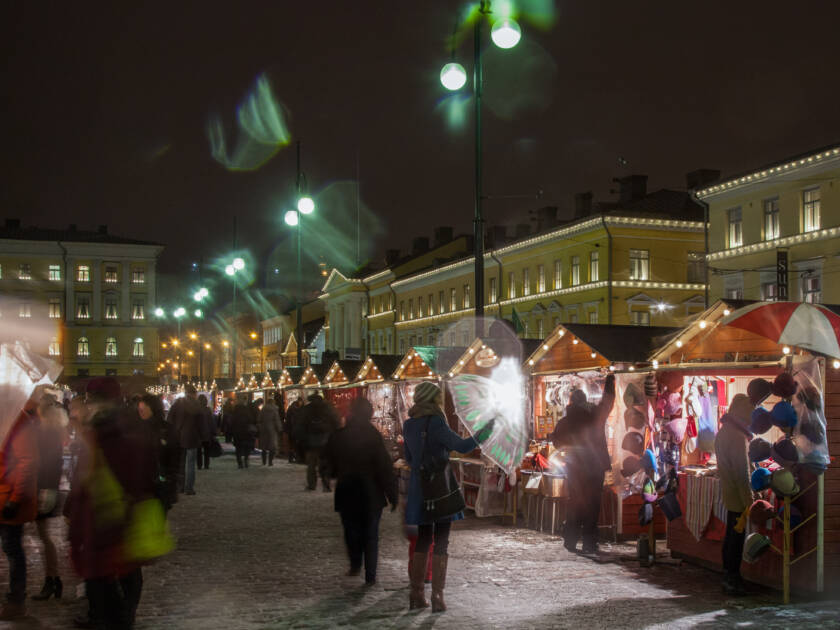 Joulumarkkinat.
