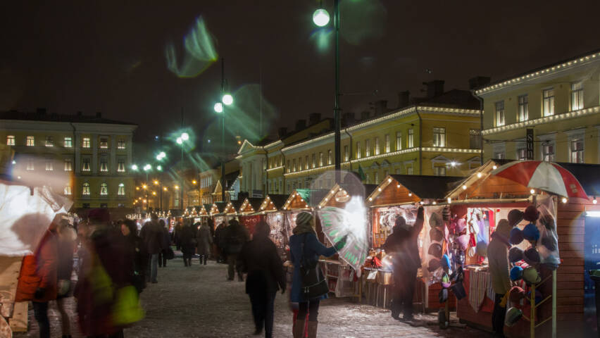 Joulumarkkinat.